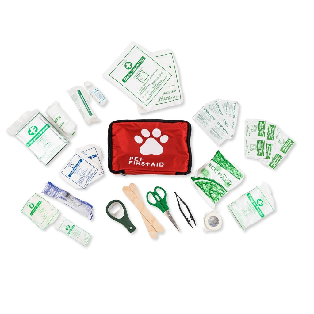 Comprehensive 40-Piece Pet Travel First Aid Kit for Emergencies, Safety, & Adventure