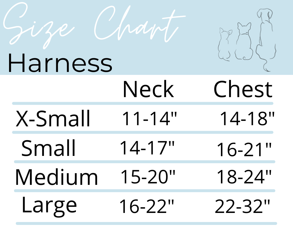 Spotted Ember Adjustable Harness