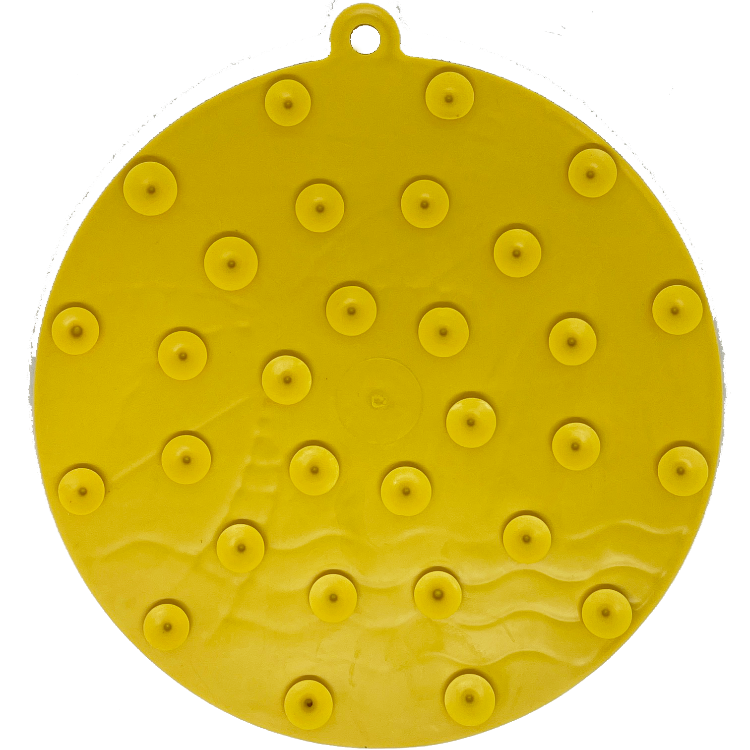 Sun n' Sea eMat - Enrichment Lick Mat For Dogs and Cats - With Suction Cups - Beach Design | USA Made