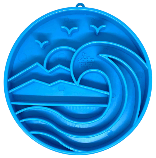 Baja Design eTray - Shallow Slow Feeder Dog Bowl for Enrichment | USA Made