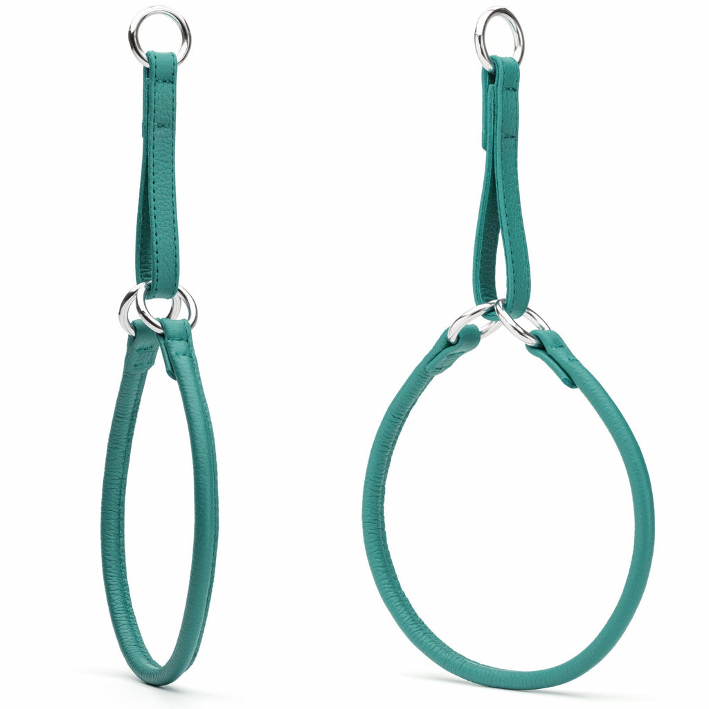 Soft Leather Round Martingale Collar