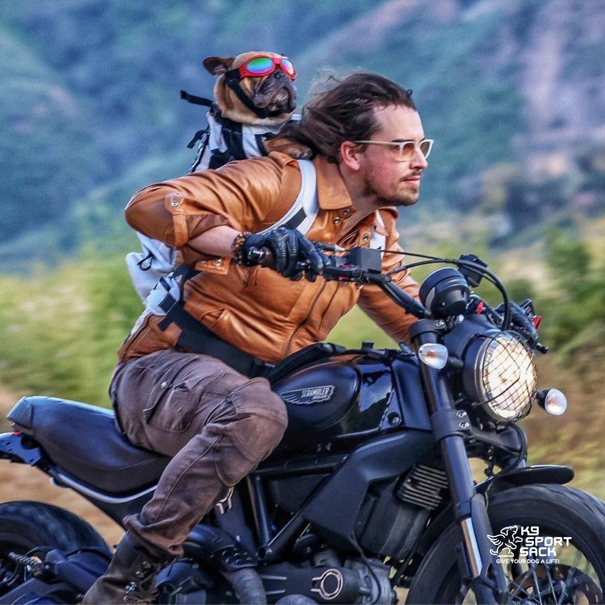 Knavigate | Advanced Dog Carrier with Internal Frame & Hip Belt