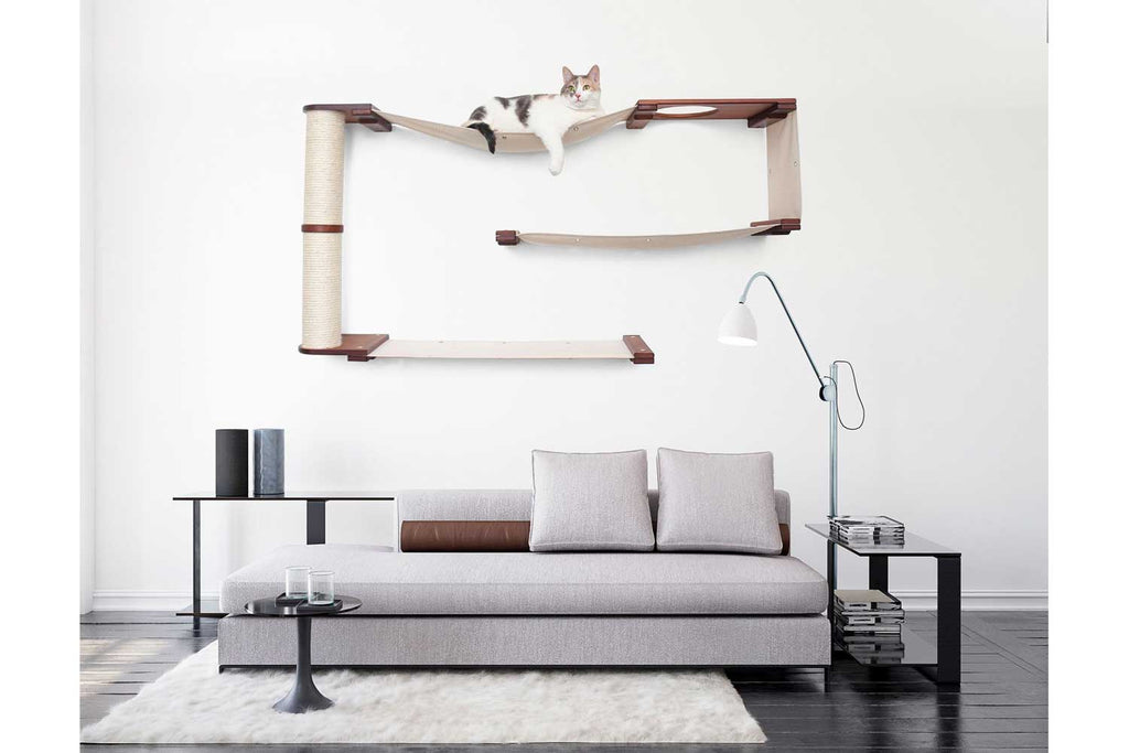 Cat Maze Wall - 3 Tier Cat Tree