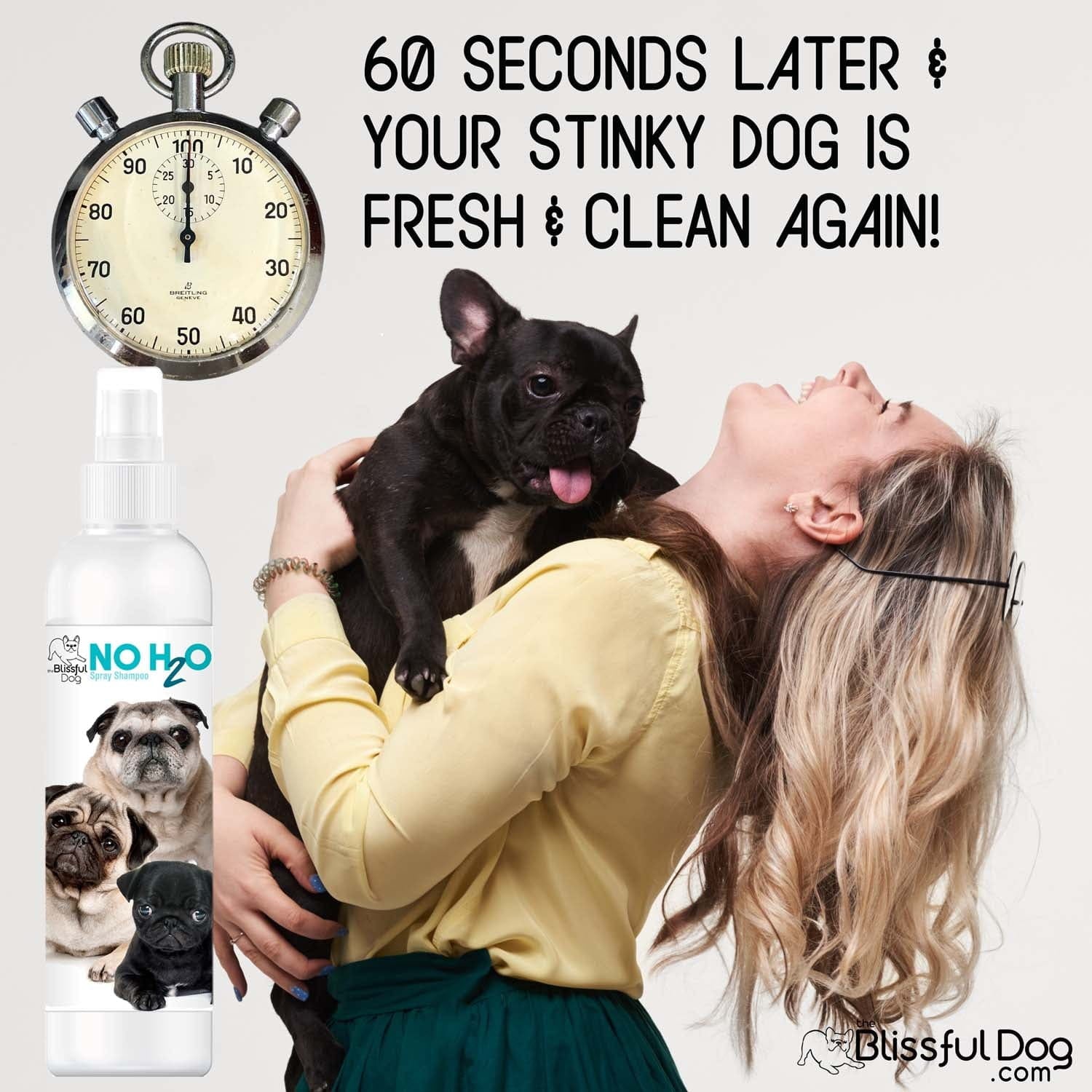 No H20 Spray Pet Shampoo