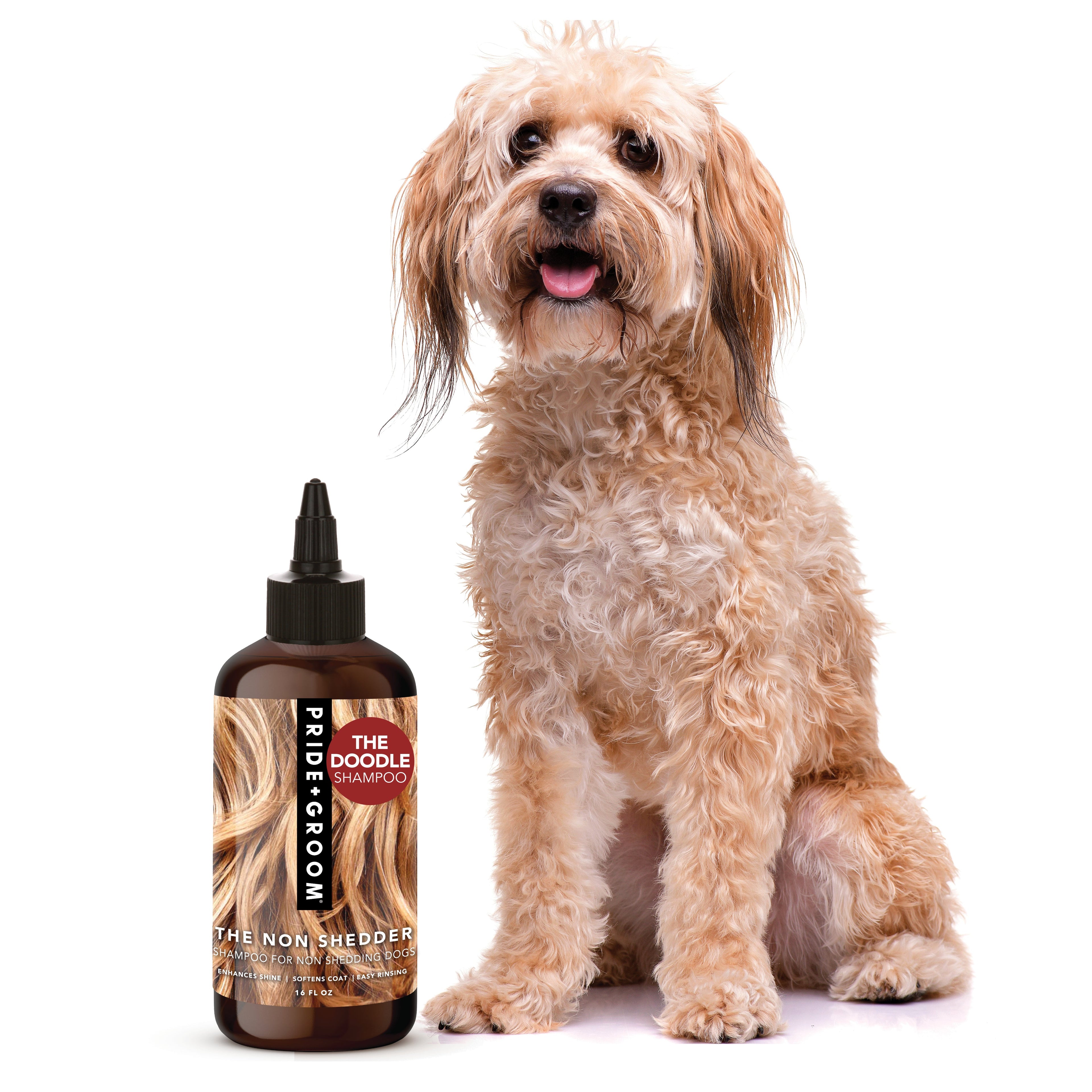 THE NON SHEDDER Dog Shampoo — Hydrating, Detangling, Hypoallergenic Formula for Doodles and all Non-Shedding Breeds
