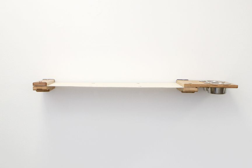 Dog Proof Cat Feeder - Wall-Mounted - Raised