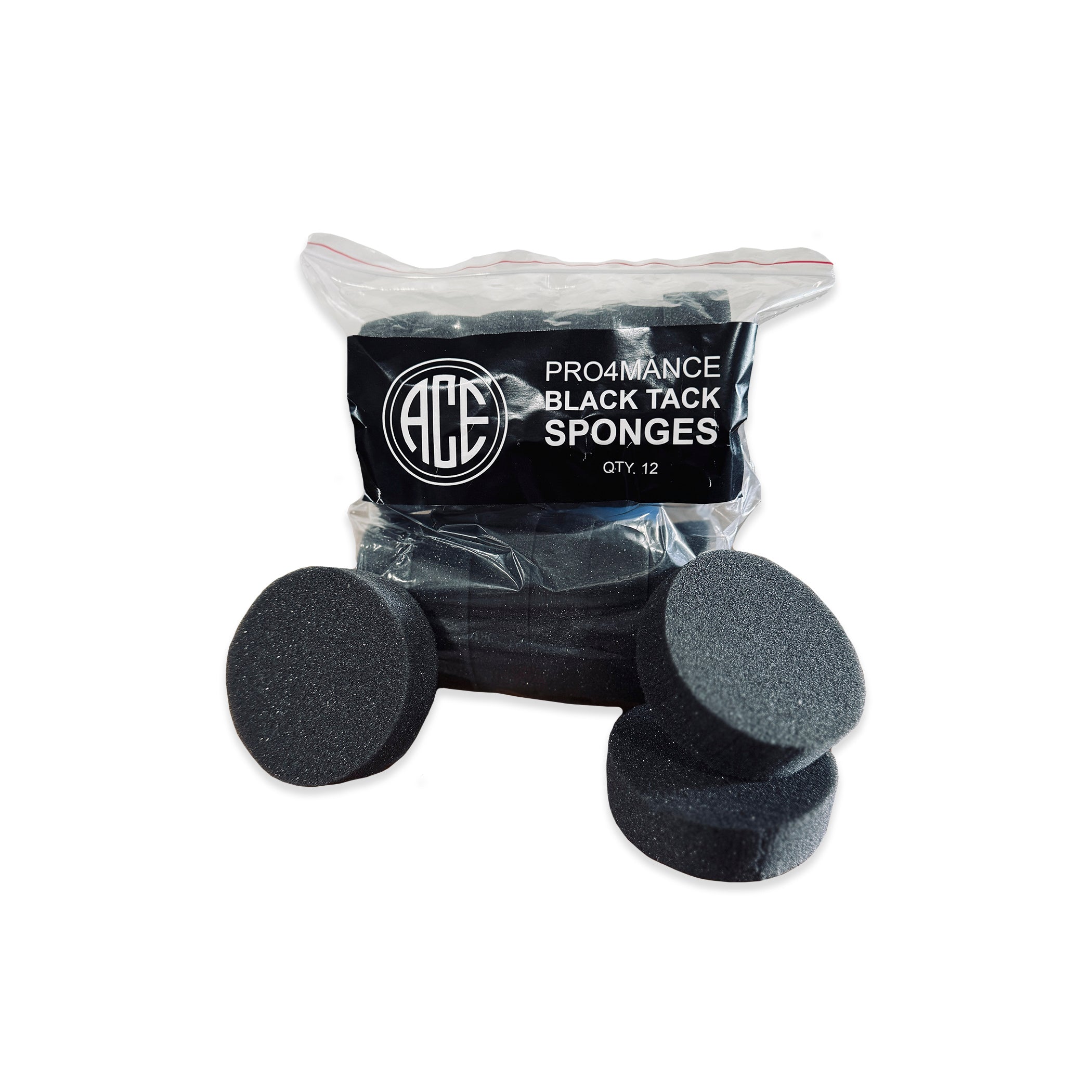 PRO4MANCE | Black Tack Sponges (Qty. 12)