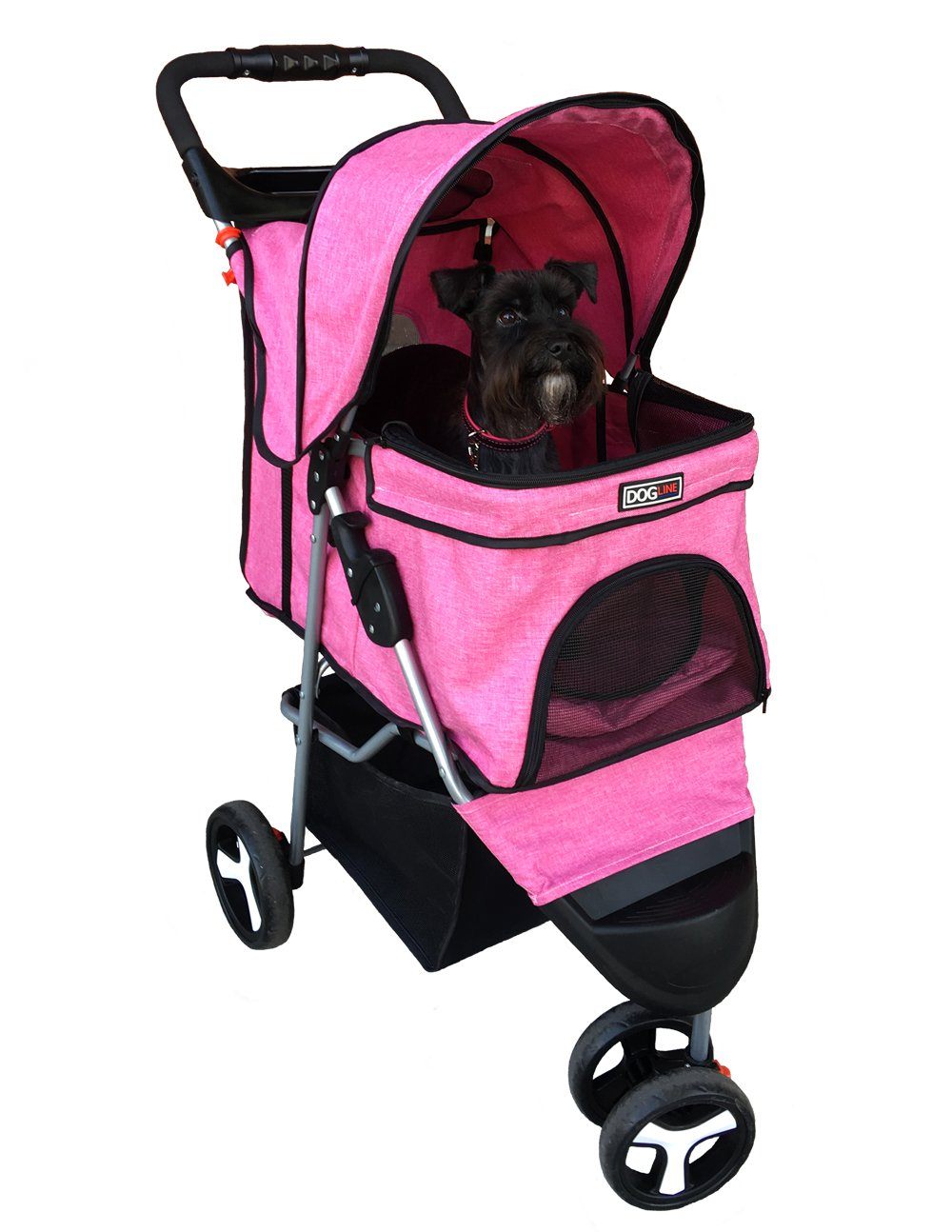 Casual Pet Stroller with a Removable Cup Holder