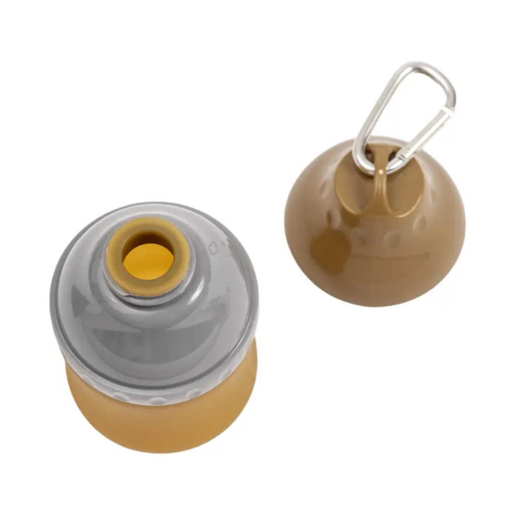 Silicone Travel Water Bottle for Dogs – Leak-Proof, Portable & Collapsible – Green/16oz