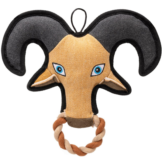 10" Nature Goat Animal Squeaky Toy