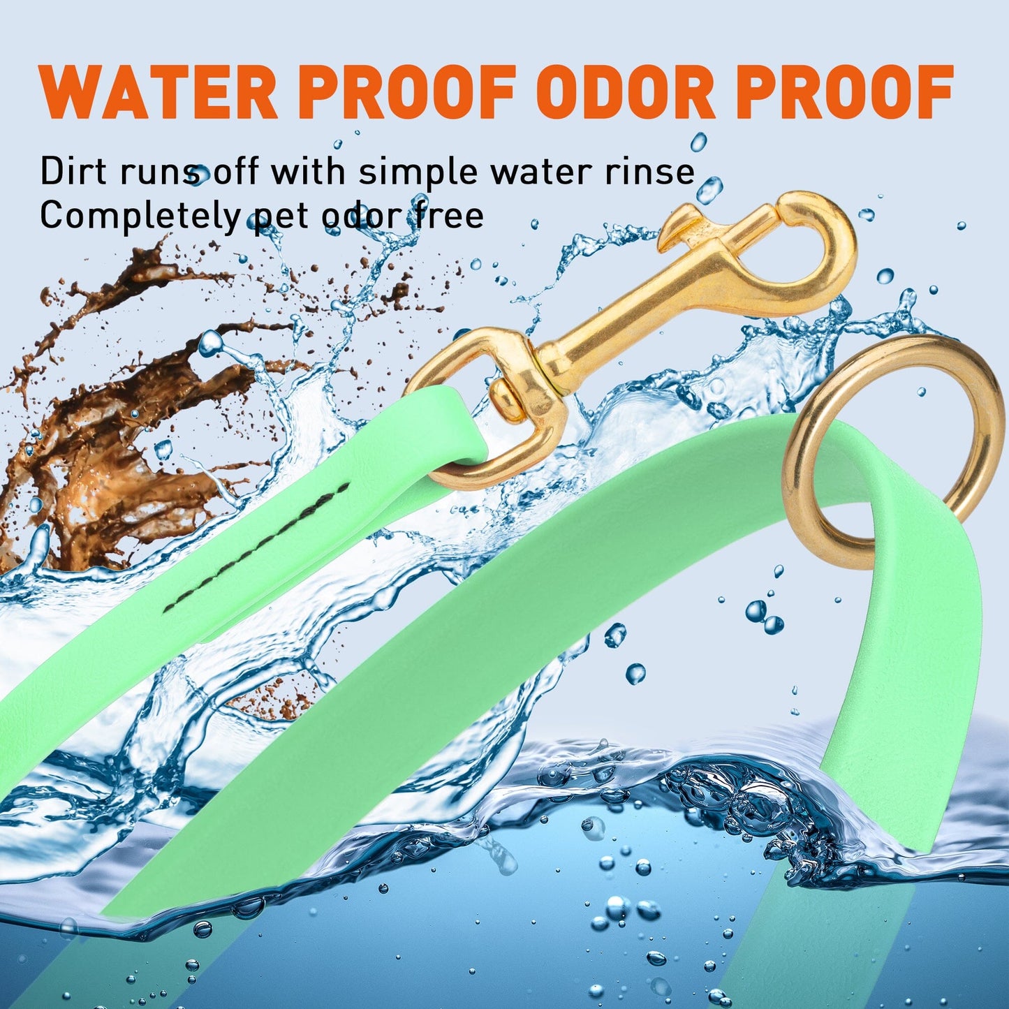 Viper Biothane Working Lead 4 ft