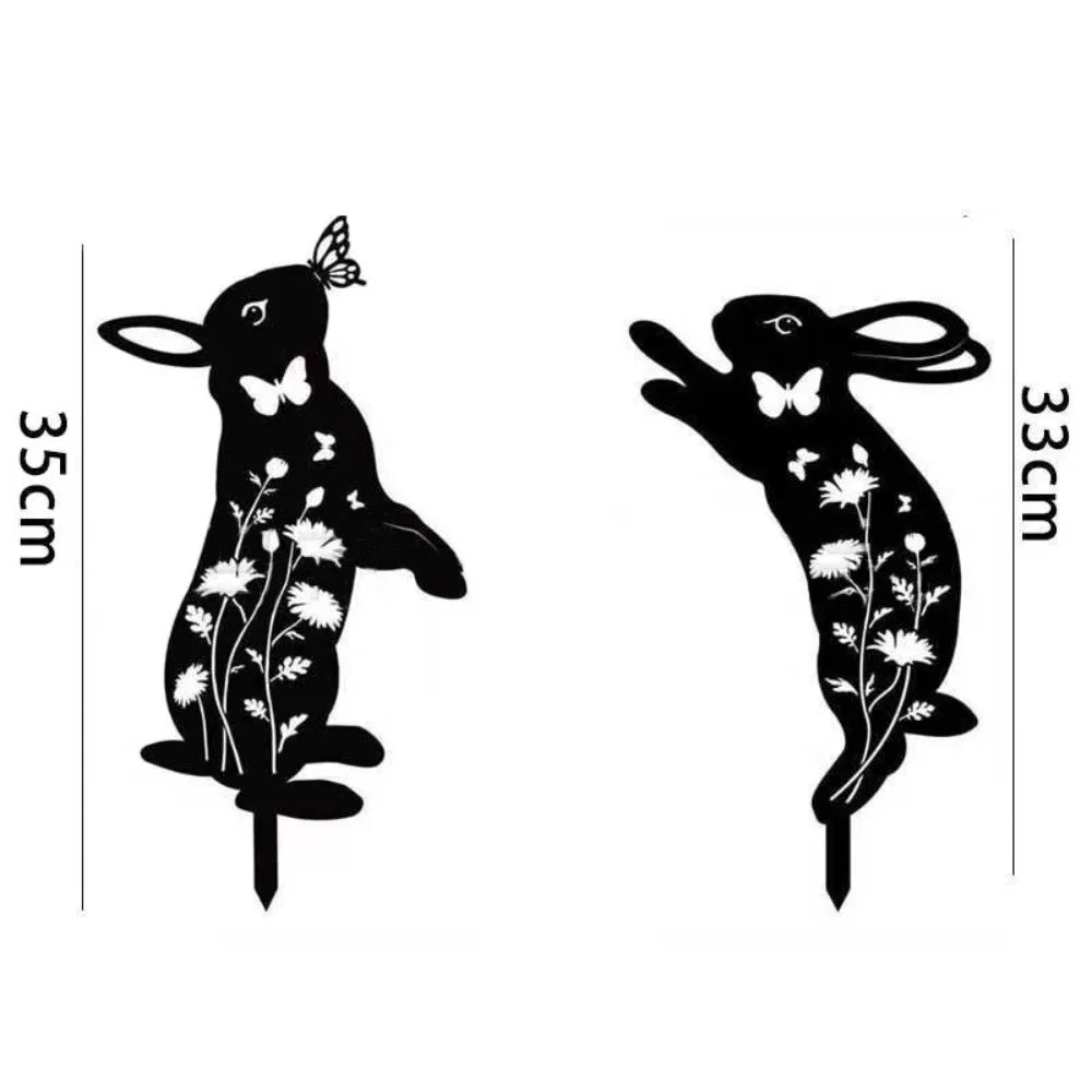 Fashion Iron Animal Outdoor Yard Art Decor