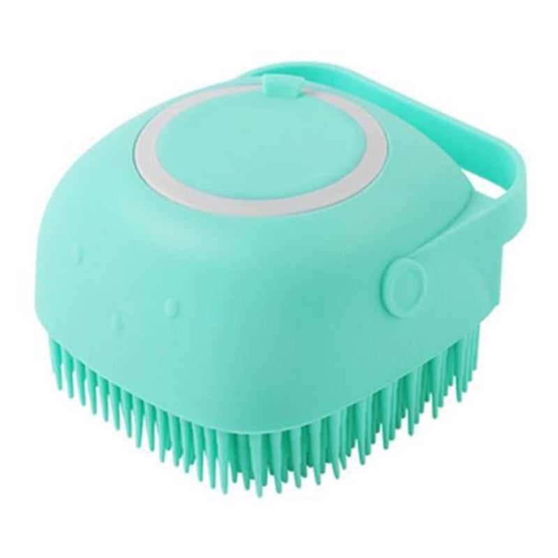 Silicone Dog Bath Massage Grooming Brush