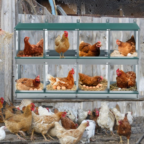 8 Compartment Chicken Nesting Boxes