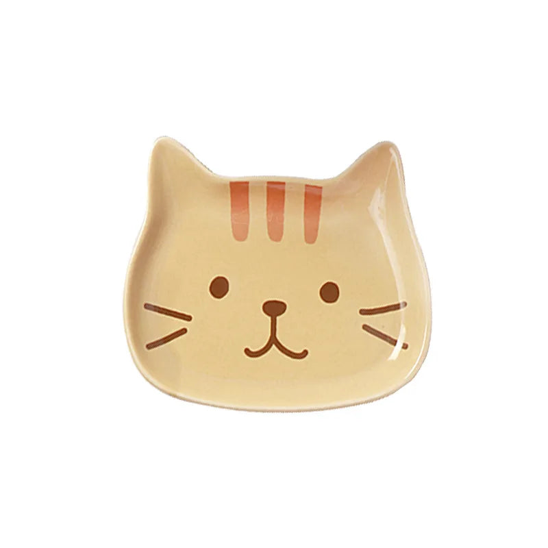 Cute Cat Ceramic Tableware Set
