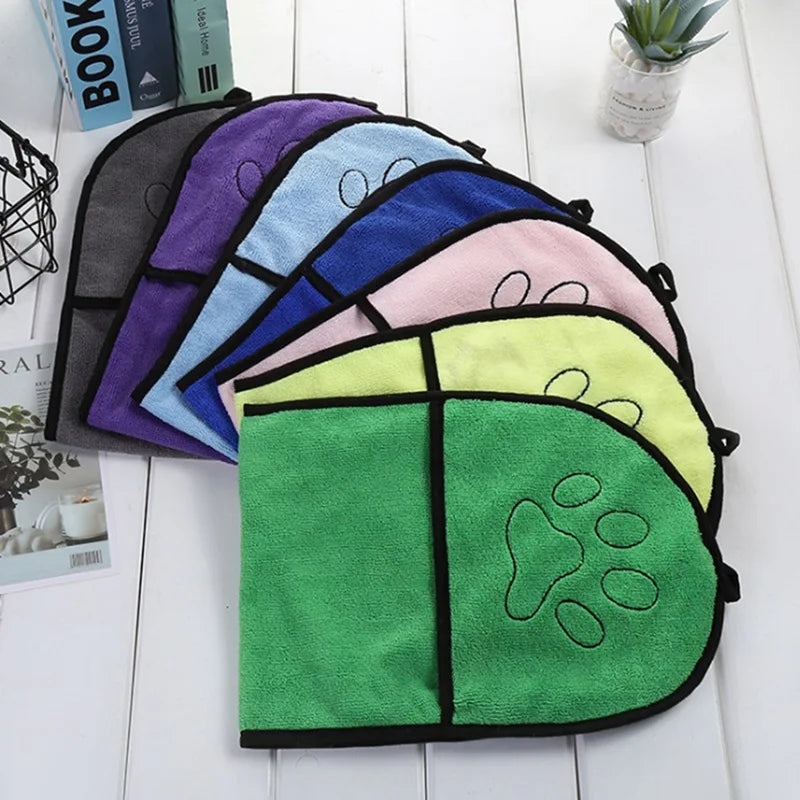 Pet Dog Bath Towel, Microfiber Ultra-Absorbent