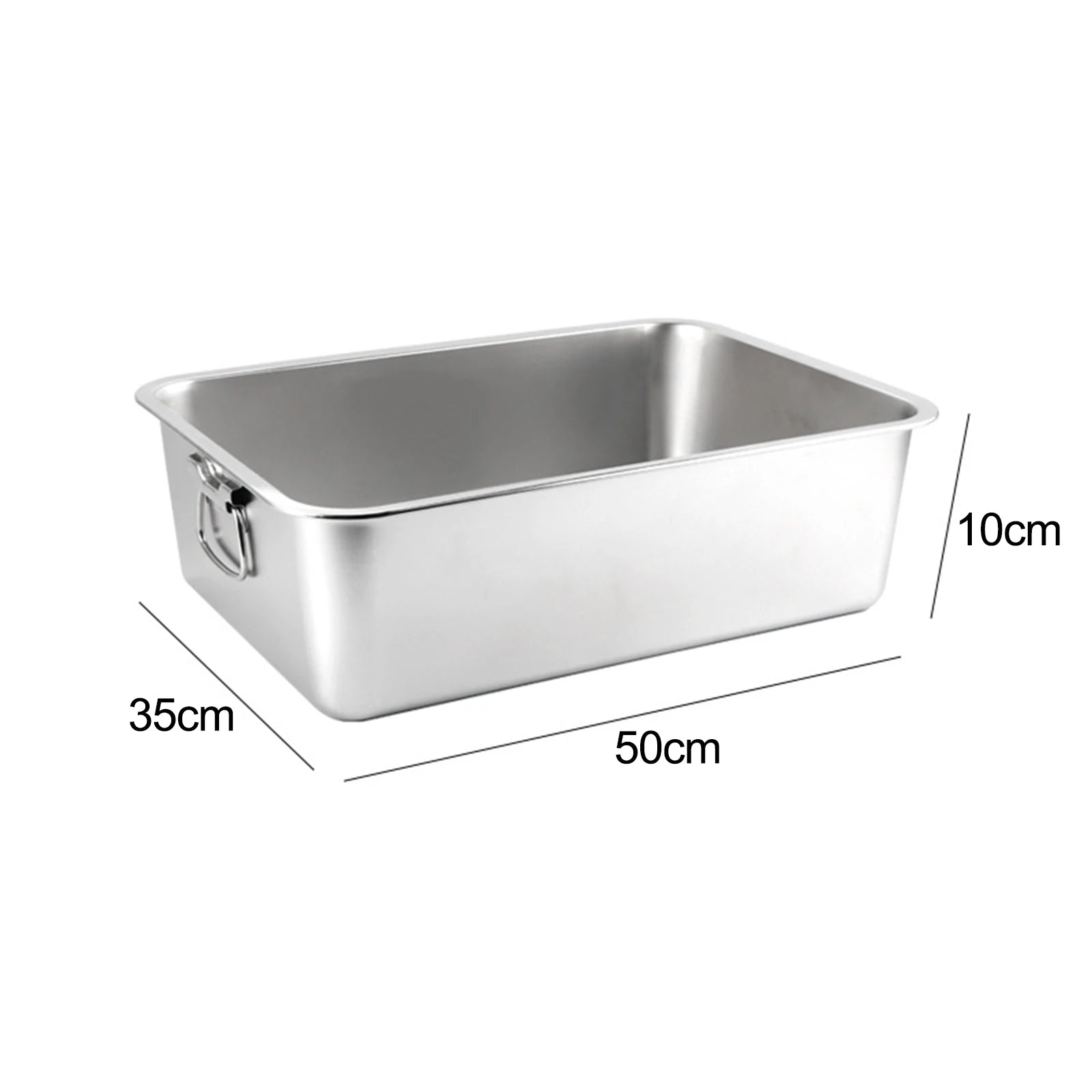 Stainless Steel Cat Litter Box