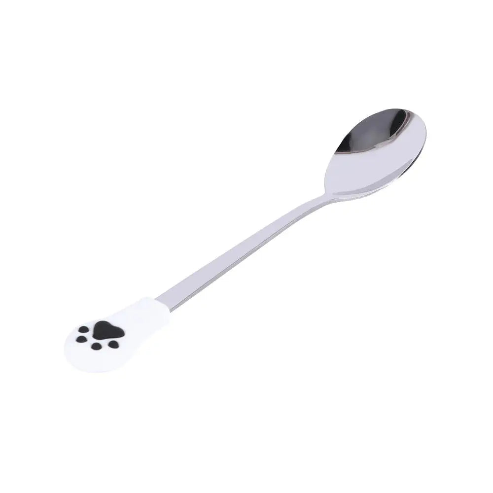 Stainless Steel Cat Paw Spoons