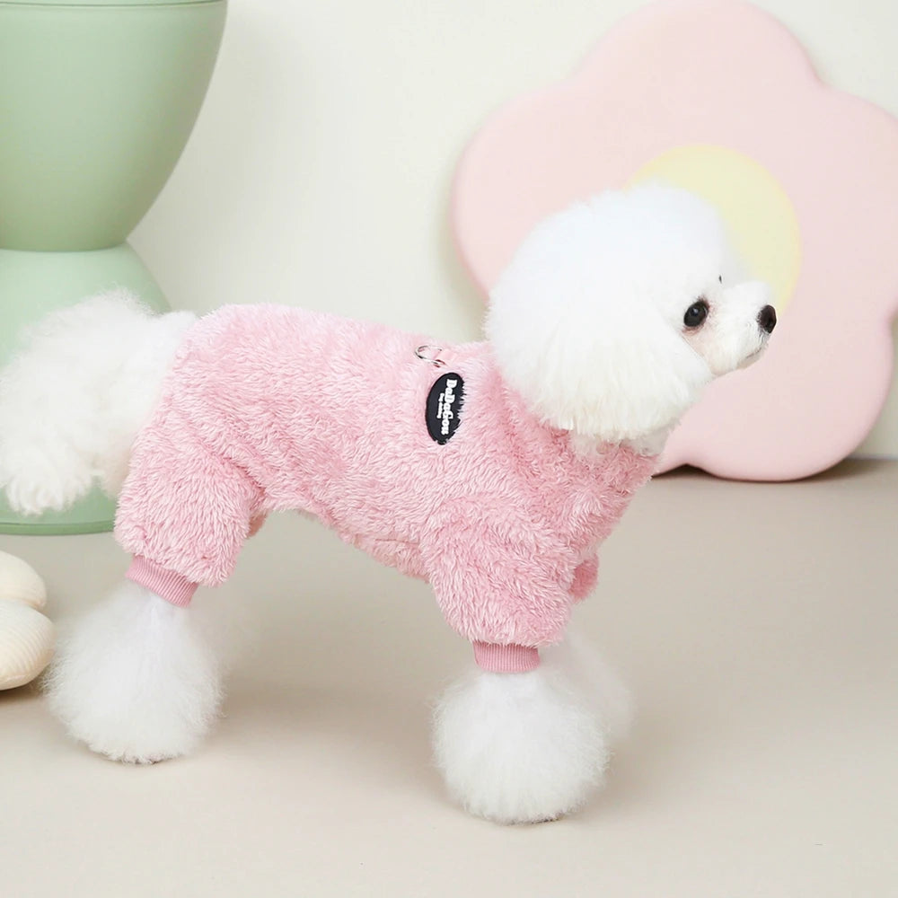 Winter Dog Clothes Warm Fleece Clothing