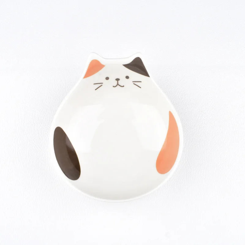 Ceramic Cat Face Tableware