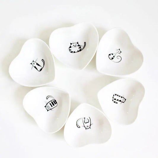 Ceramic Cat Dish And Tableware