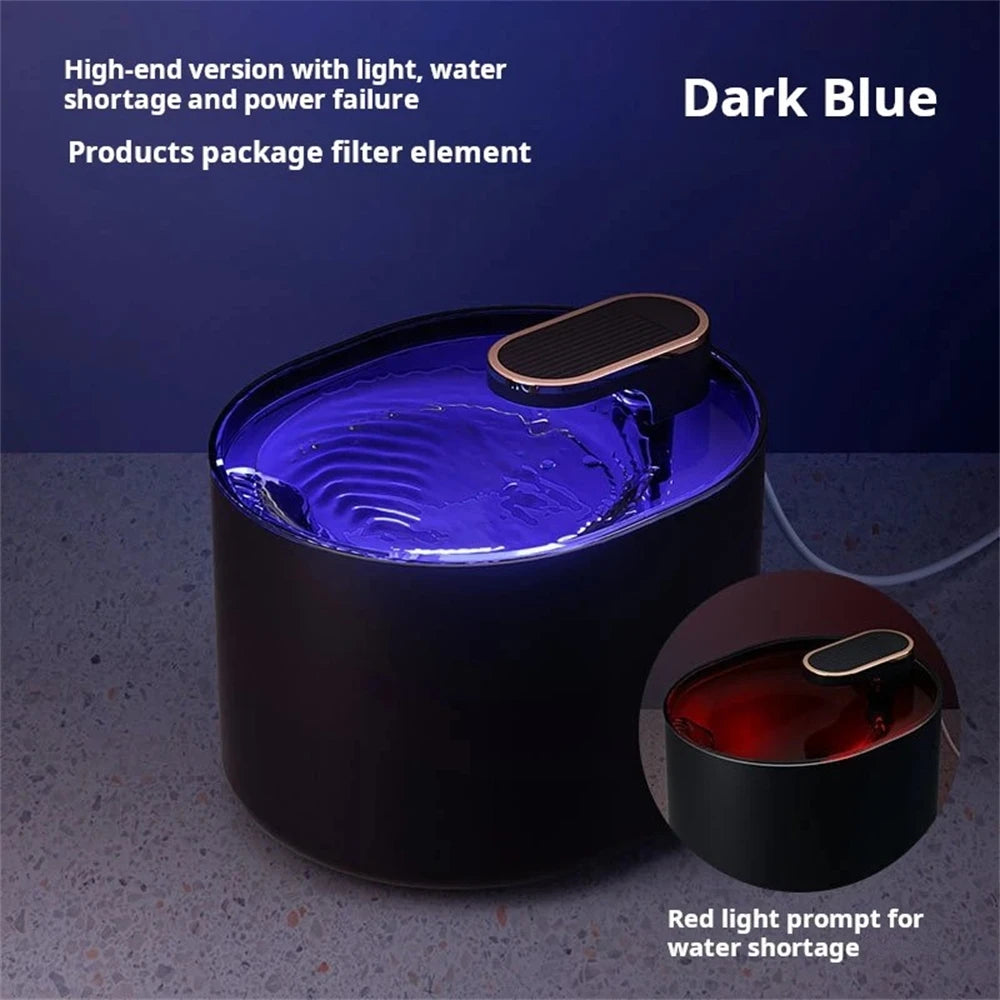 Automatic Pet Drinking Fountain Intelligent Water Dispenser 3L