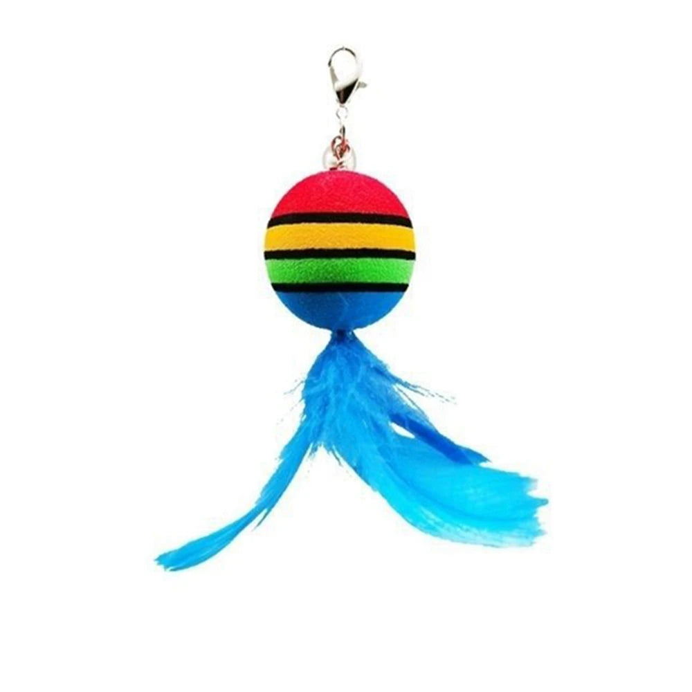 Interactive Cat Toy Feather Bird with Multiple Options