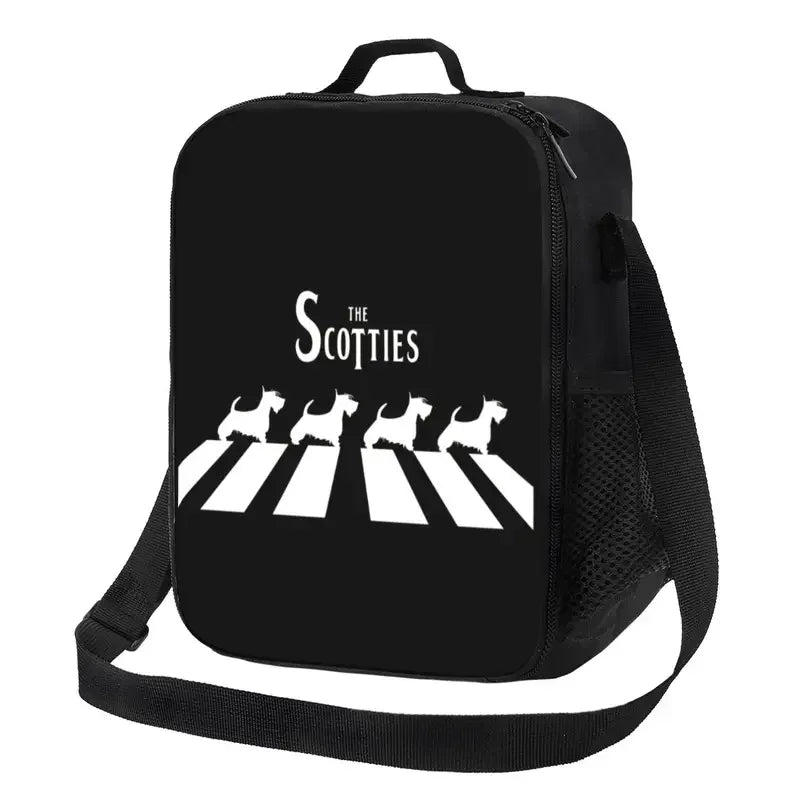 Scottie Dog Insulated Lunch Tote Bag Multiple Designs