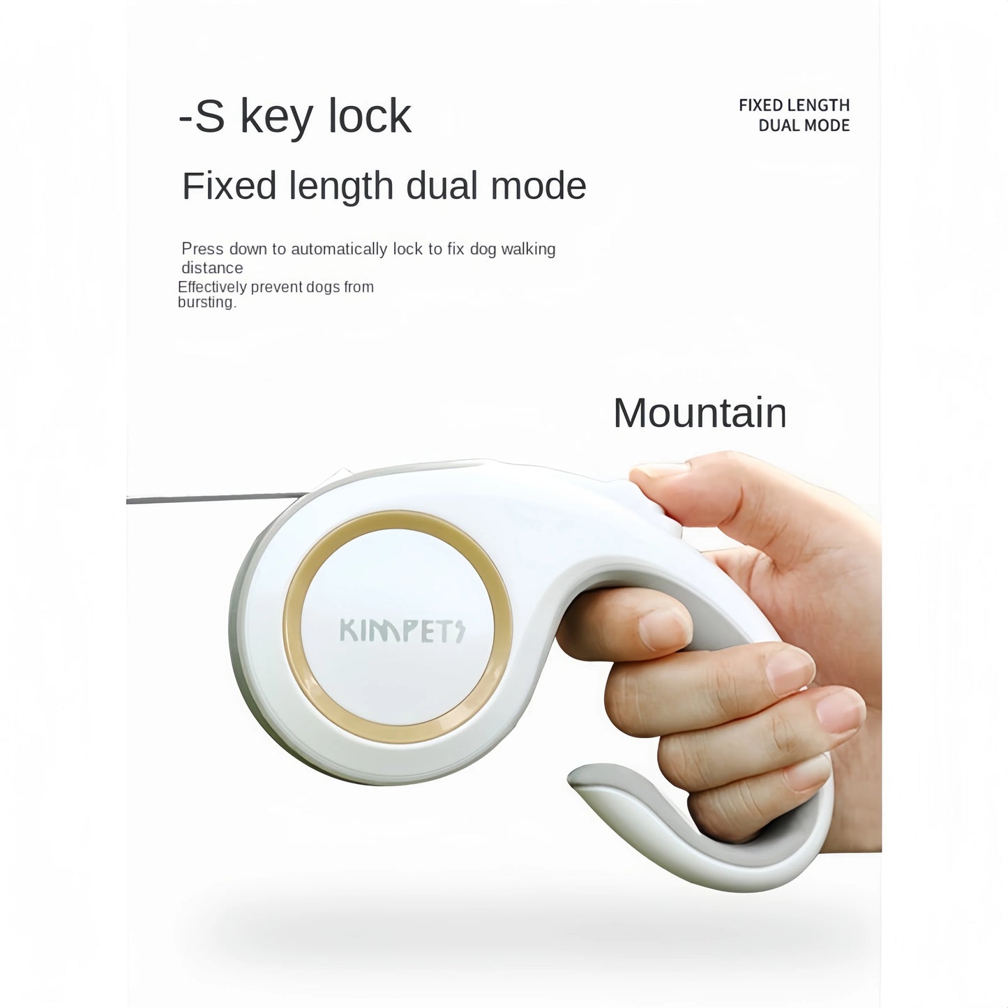 Pet Automatic Retractable Traction Nylon Leash