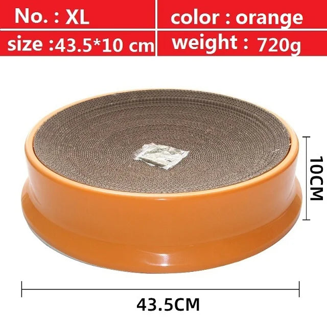 Multiple Shapes Clean Design Cat Scratcher And Couch, 2 in 1