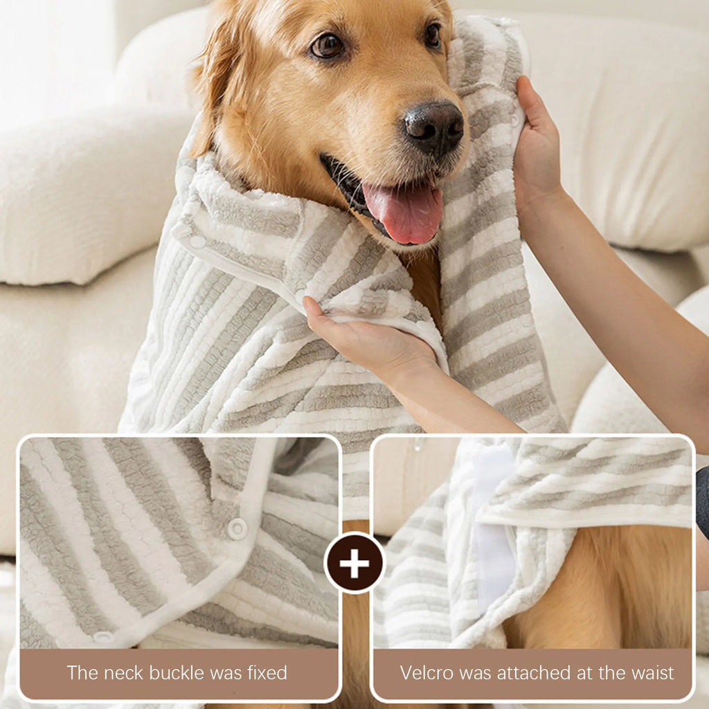 Soft Microfiber Pet Dog Drying Bath Towel