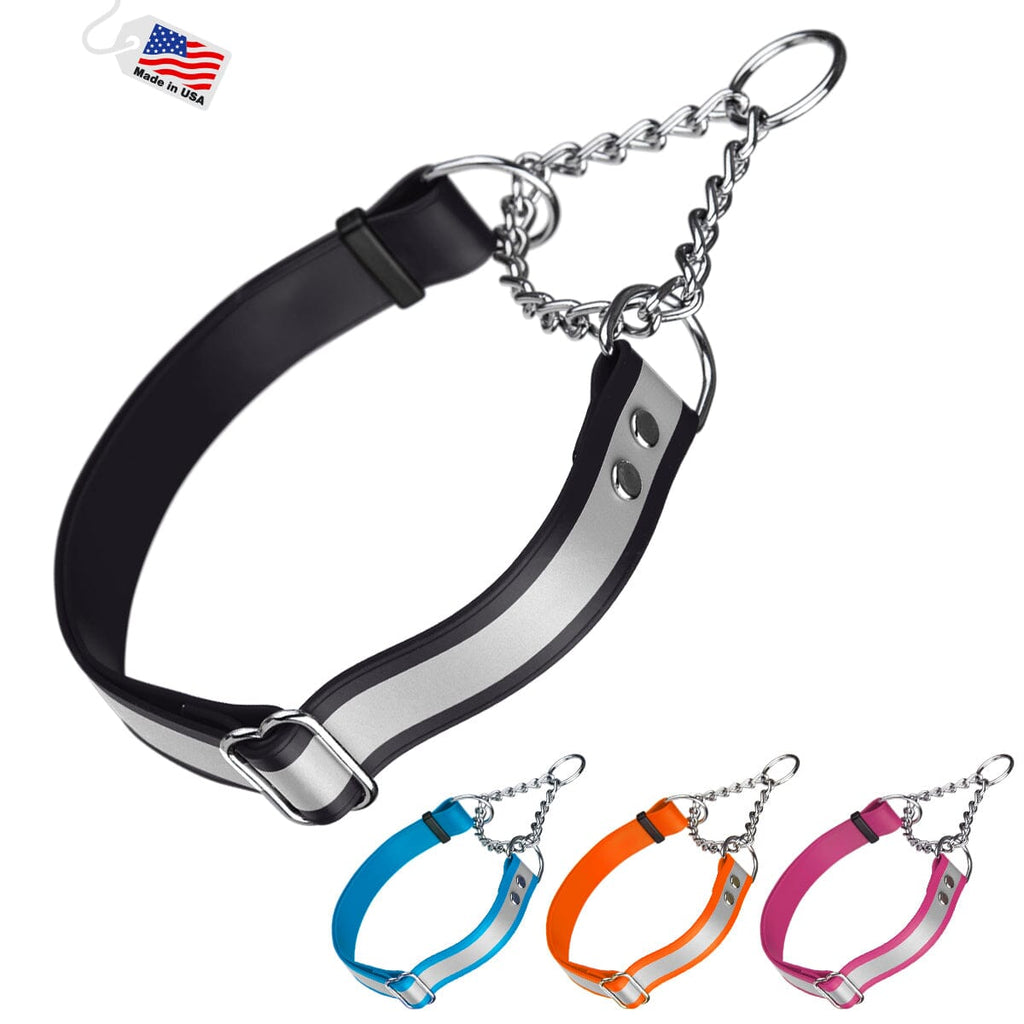 Reflective Biothane Martingale Collar for Dogs