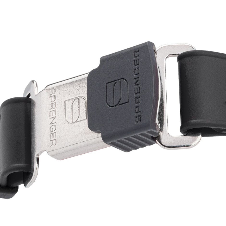 Herm Sprenger - ClicLock Safety Fastener for Flat-Style Collars - Stainless Steel