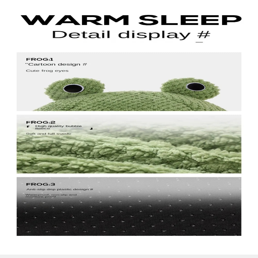 Soft Cat Bed, Frog Shape