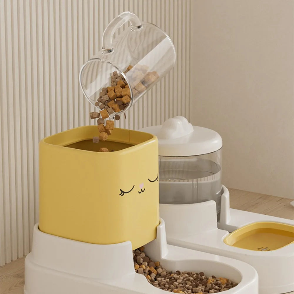 Cartoon Pet Automatic Feeder