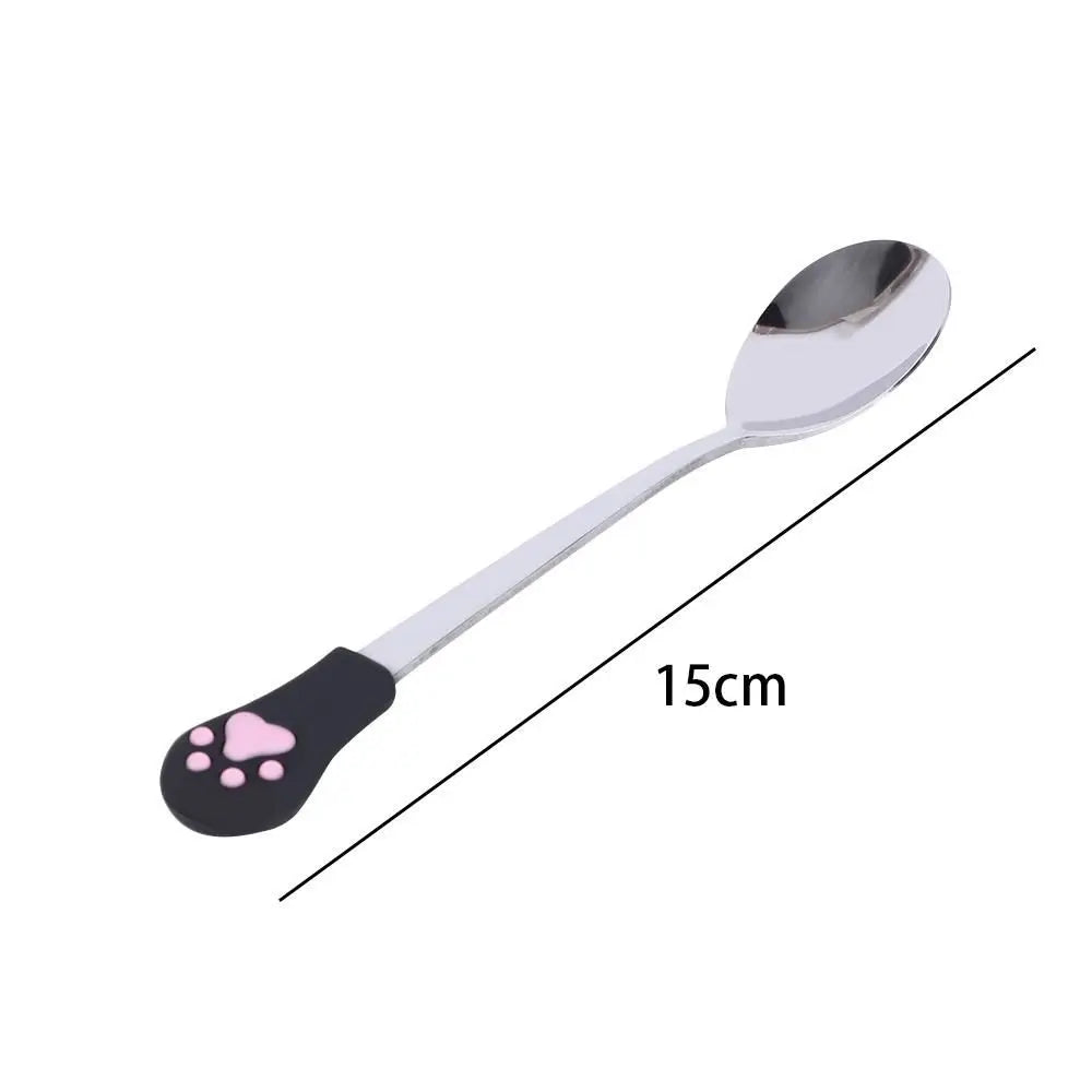 Stainless Steel Cat Paw Spoons