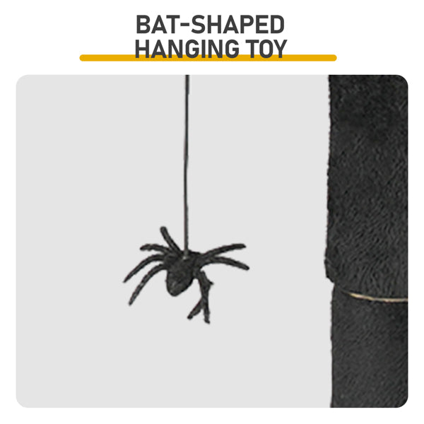 Halloween Cat Tower Cat Tree with Spacious Cat Condo