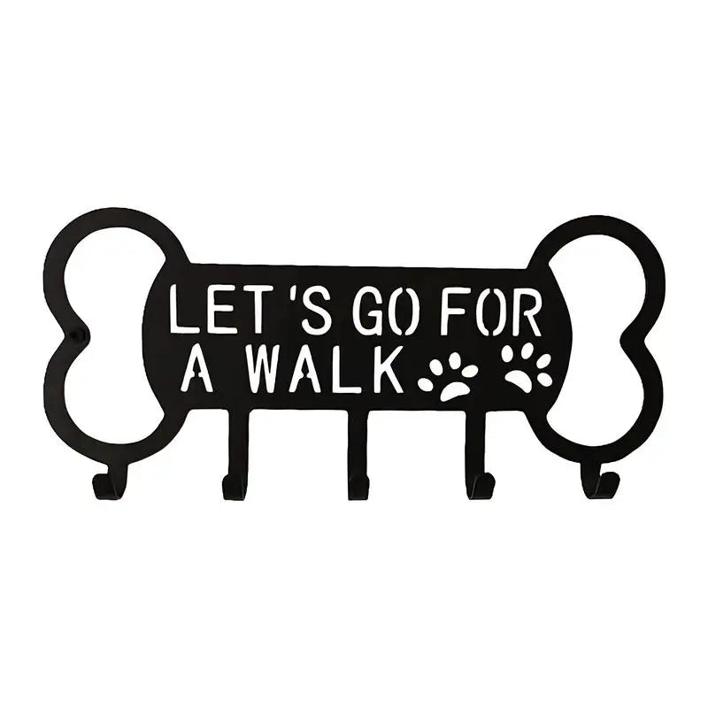 Key Holder Wall Mount Dog Bone Shape