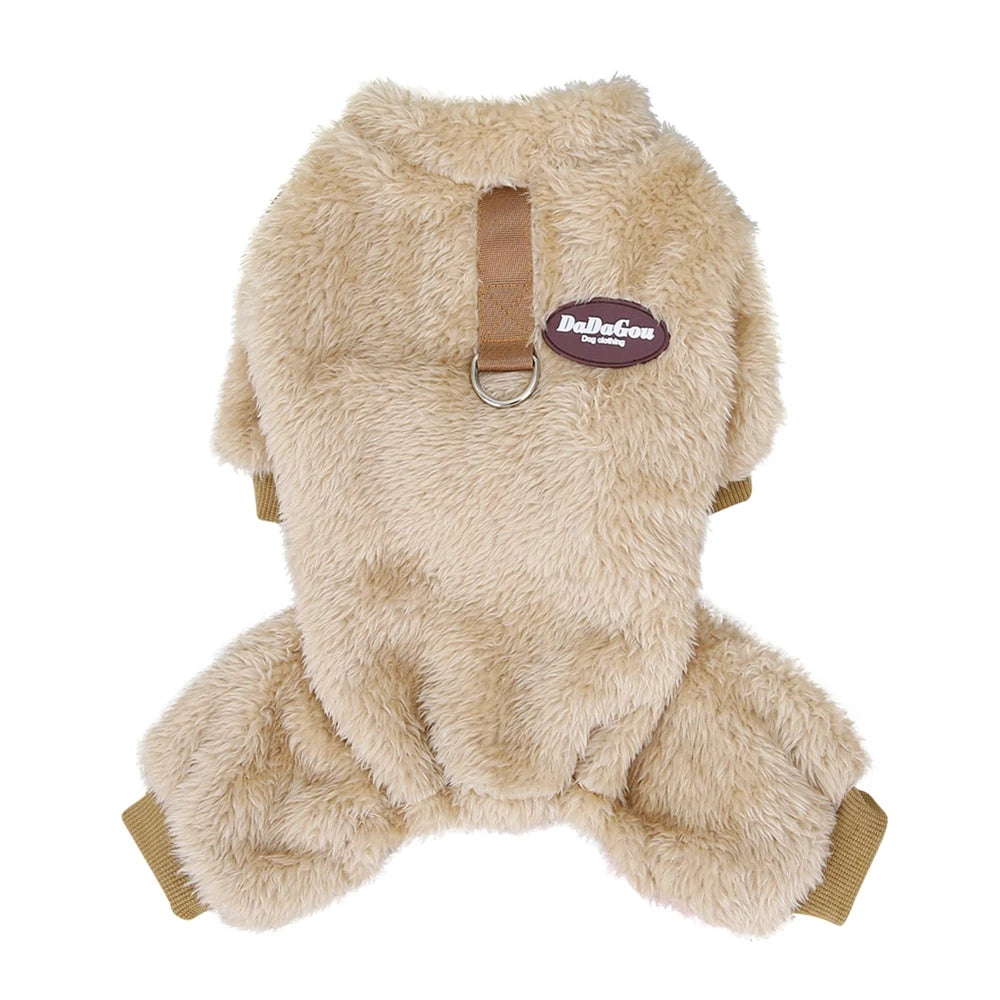 Winter Dog Clothes Warm Fleece Clothing