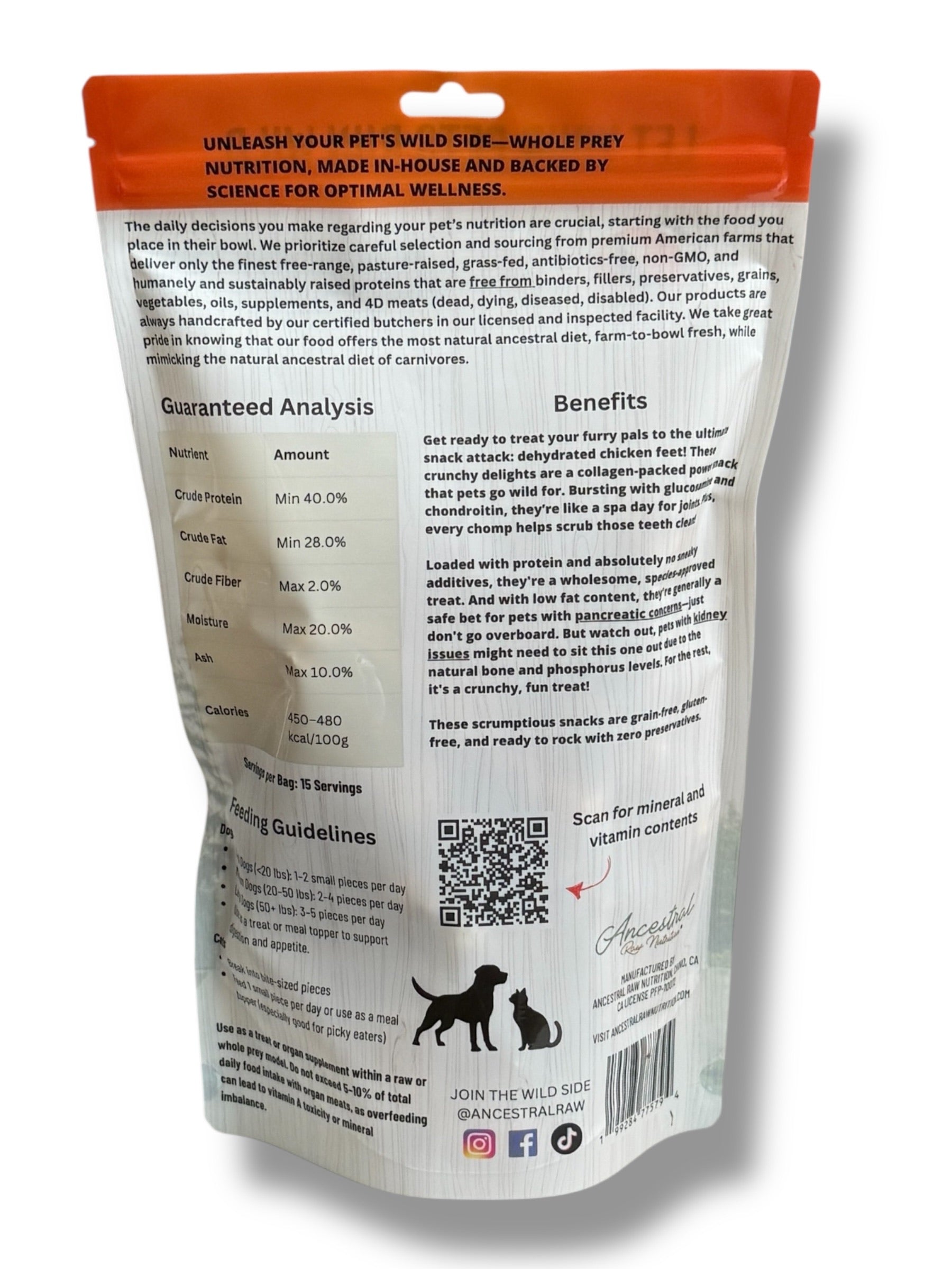 Dehydrated Chicken Feet