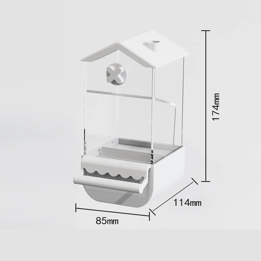 Automatic Bird Feeder Anti Spill And Splash Hanging Feeder