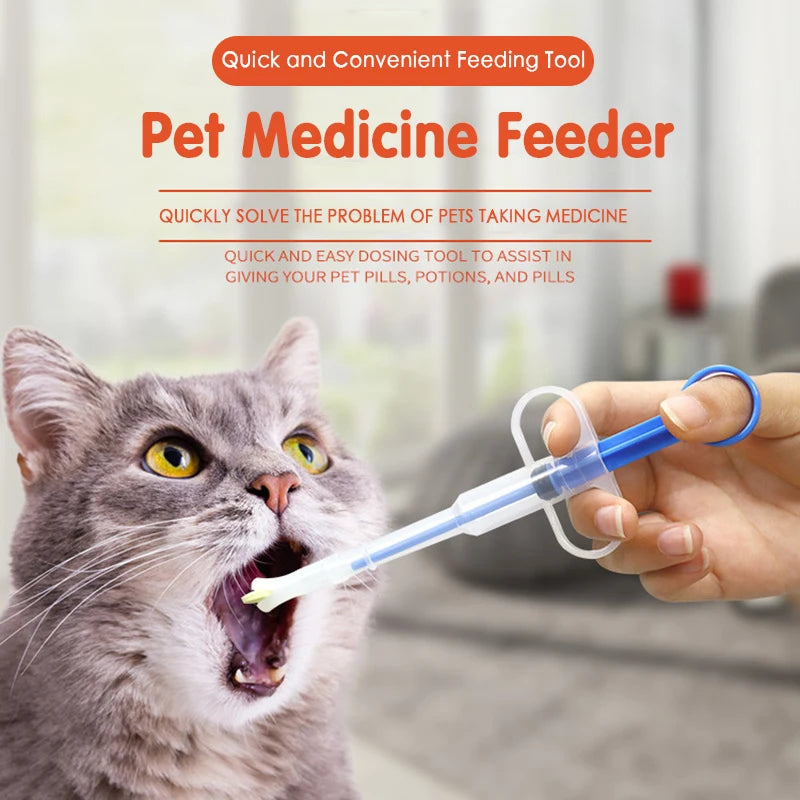 Pet Pill Applicator, Safe Syringe
