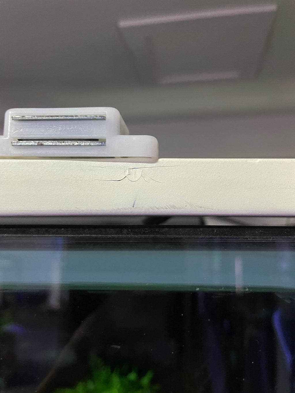 200 Gallon Seamless Glass Bowfront Aquarium Reef-Ready in Tulum White Real Wood Furniture