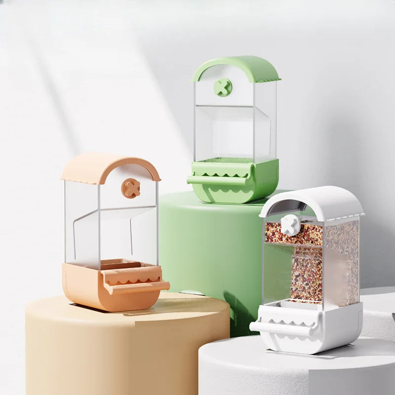 Automatic Bird Feeder Anti Spill And Splash Hanging Feeder