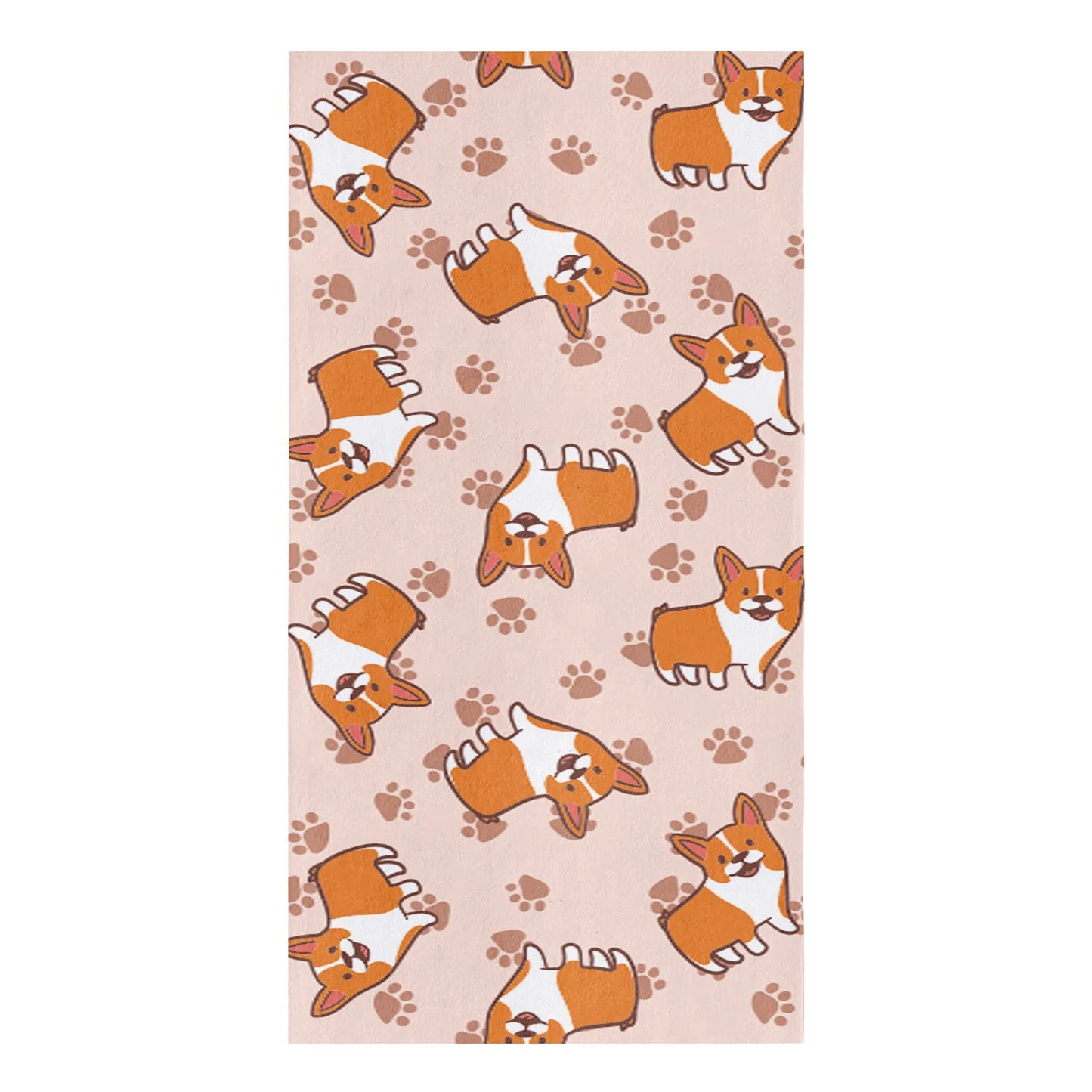 Cartoon Cute Dog Microfiber Kitchen Towels