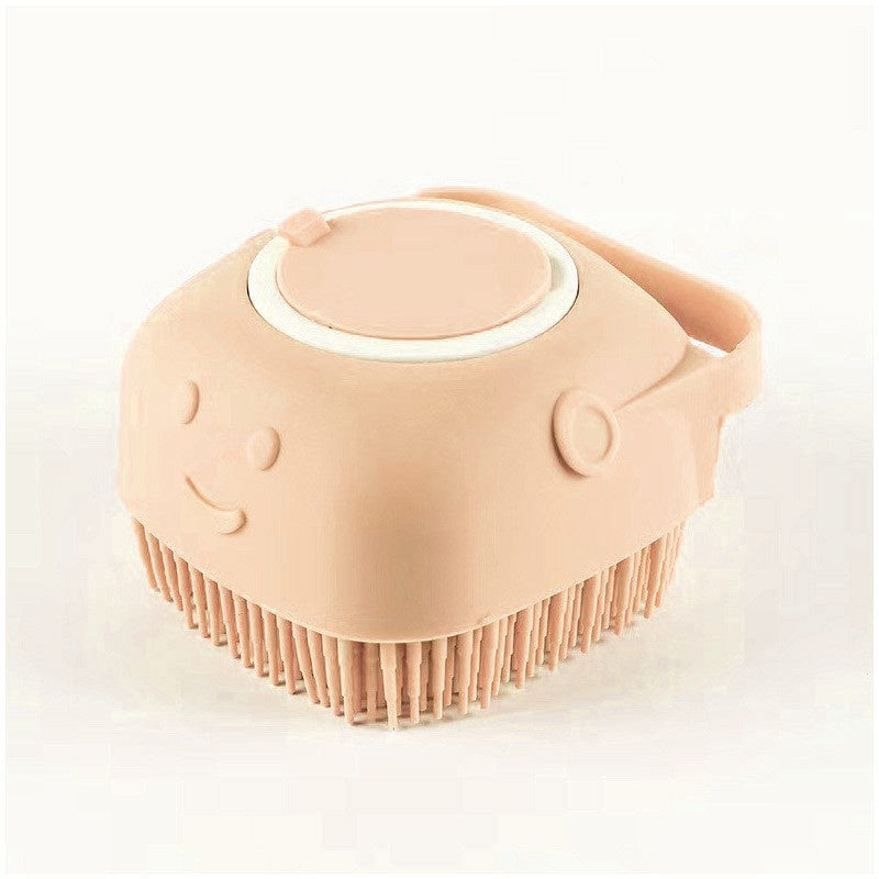 Silicone Dog Bath Massage Grooming Brush