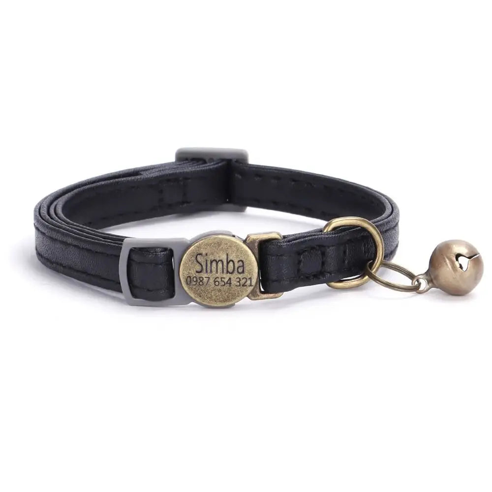 Anti-lost Pet Collars Leather