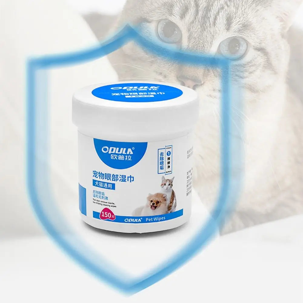 No Irritation Pet Eye Wipes 150pcs