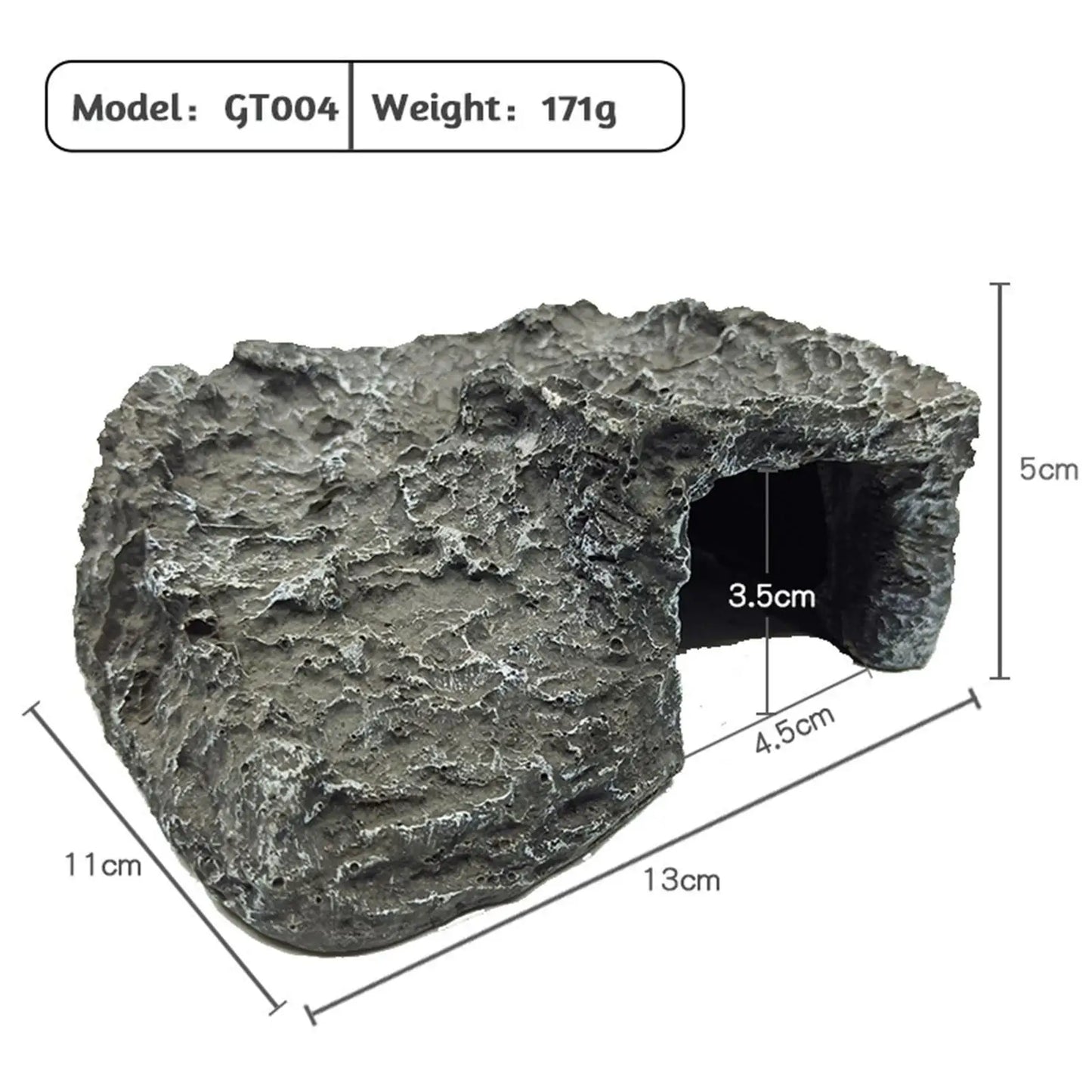 Simulate Moss Rock Stone For Aquariums and Reptile Hiding Cave