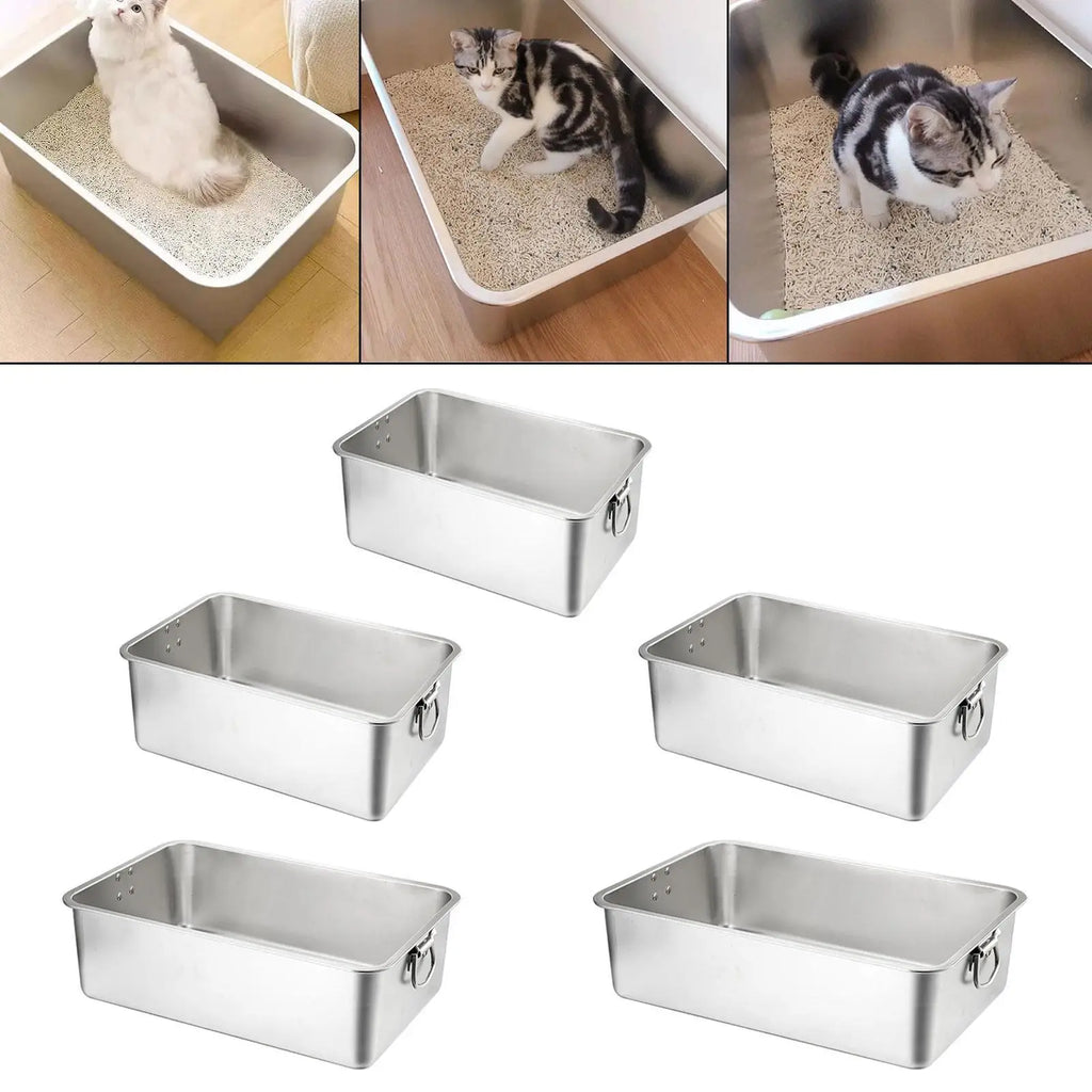 Stainless Steel Litter Box